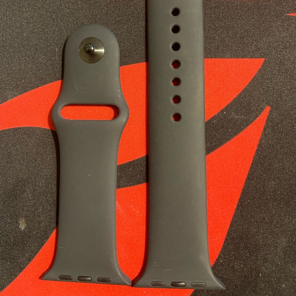 OEM Apple Watch Sport Band - Black S/M/L